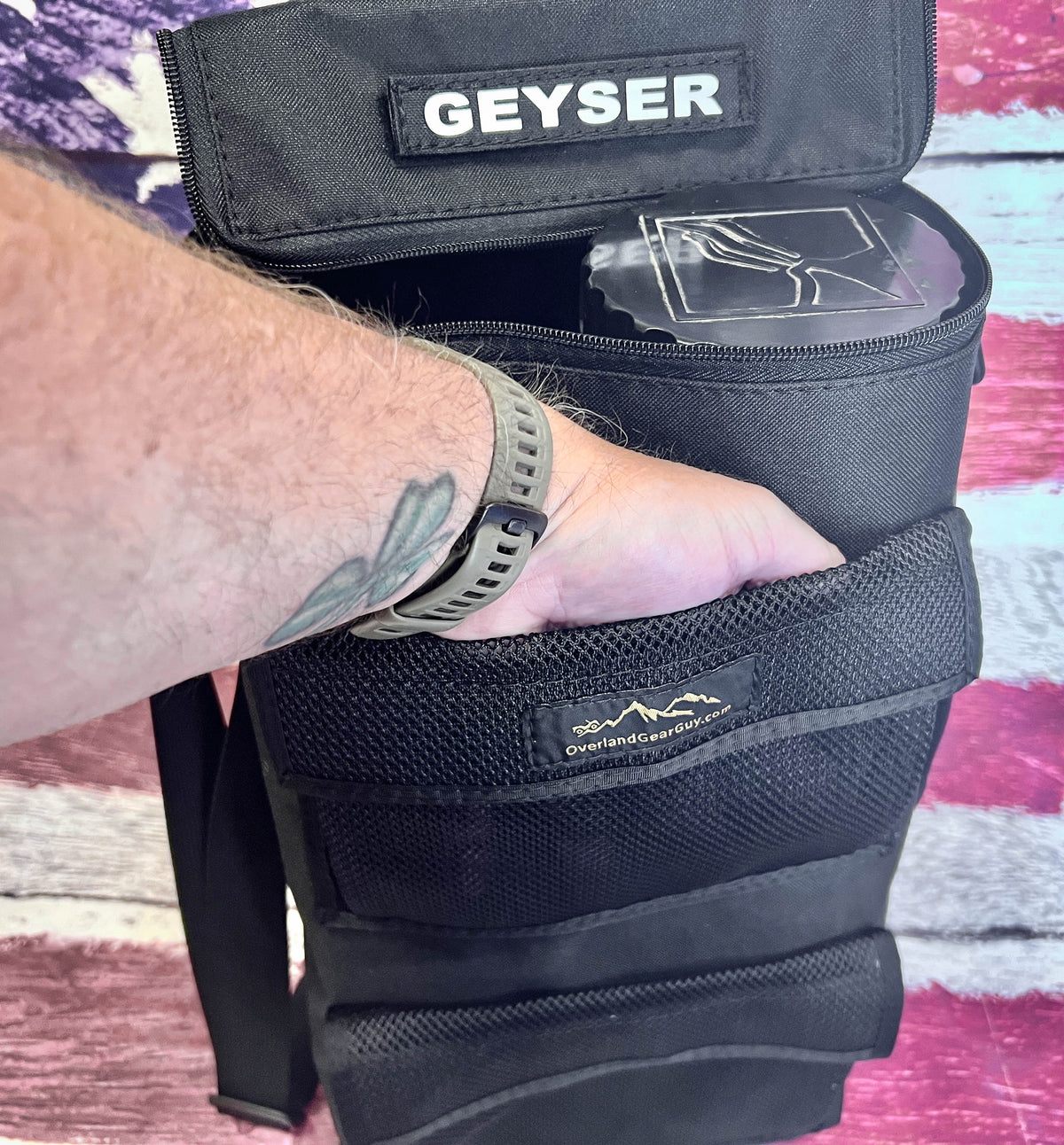 Geyser Systems Shower Carry Bag-duckduckjeep-offroad-wrangler-gladiator-3d-jeep duck-custom duck-Jeep-The Quacktory-Fun Jeep Ducks-Ducks4Jeep