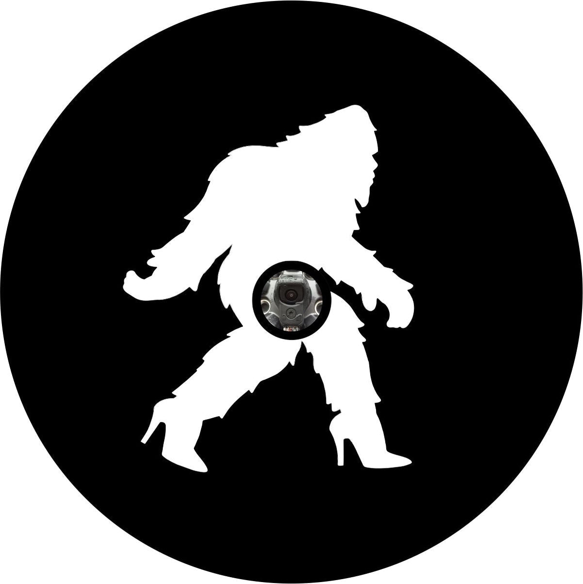 Girl Shesquatch Bigfoot Sasquatch High Heels-duckduckjeep-offroad-wrangler-gladiator-3d-jeep duck-custom duck-Jeep-The Quacktory-Fun Jeep Ducks-Ducks4Jeep
