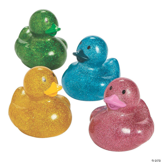 Glitter Rubber Ducks, 20 pack-duckduckjeep-offroad-wrangler-gladiator-3d-jeep duck-custom duck-Jeep-The Quacktory-Fun Jeep Ducks-Ducks4Jeep