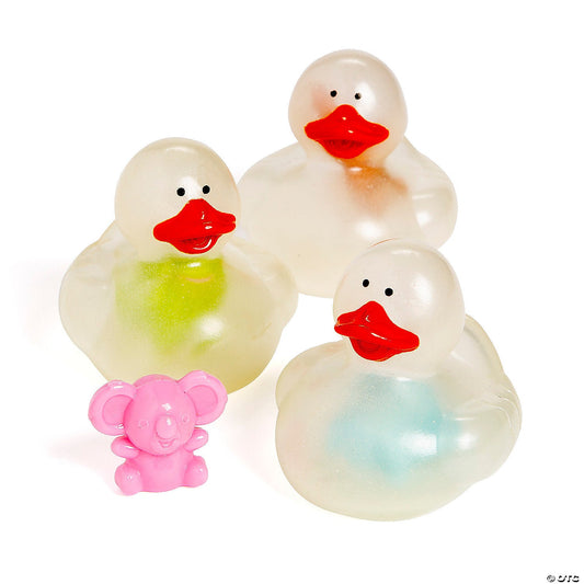 Glow-in-the-Dark Rubber Ducks with Hidden Prize - by the dozen-duckduckjeep-offroad-wrangler-gladiator-3d-jeep duck-custom duck-Jeep-The Quacktory-Fun Jeep Ducks-Ducks4Jeep