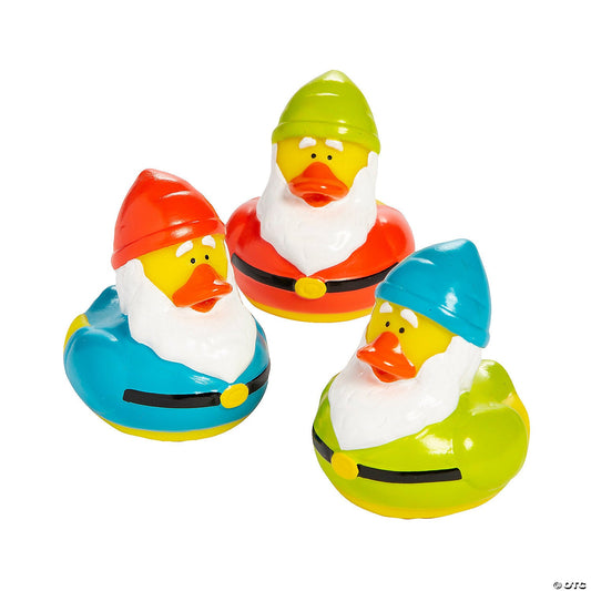 Gnome Rubber Ducks - by the dozen-duckduckjeep-offroad-wrangler-gladiator-3d-jeep duck-custom duck-Jeep-The Quacktory-Fun Jeep Ducks-Ducks4Jeep