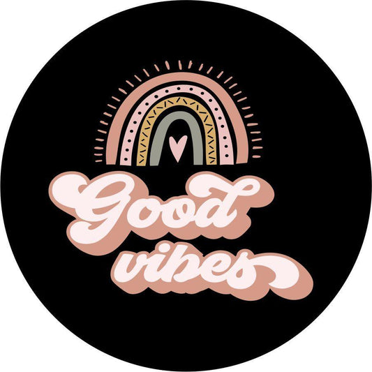 Good Vibes Rainbow-duckduckjeep-offroad-wrangler-gladiator-3d-jeep duck-custom duck-Jeep-The Quacktory-Fun Jeep Ducks-Ducks4Jeep
