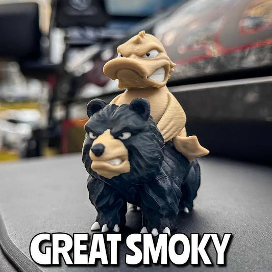 Great Smoky Duck-duckduckjeep-offroad-wrangler-gladiator-3d-jeep duck-custom duck-Jeep-The Quacktory-Fun Jeep Ducks-Ducks4Jeep