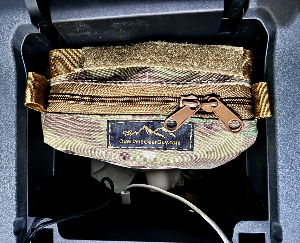 Grenadier Center Console Storage Bag-duckduckjeep-offroad-wrangler-gladiator-3d-jeep duck-custom duck-Jeep-The Quacktory-Fun Jeep Ducks-Ducks4Jeep