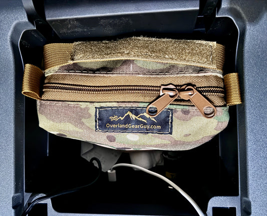 Grenadier Center Console Storage Bag-duckduckjeep-offroad-wrangler-gladiator-3d-jeep duck-custom duck-Jeep-The Quacktory-Fun Jeep Ducks-Ducks4Jeep