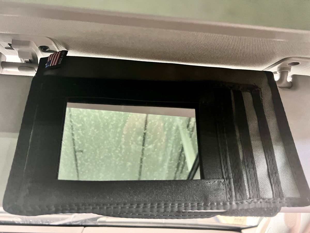 Grenadier MOLLE Visor Organizer WITH MIRROR-duckduckjeep-offroad-wrangler-gladiator-3d-jeep duck-custom duck-Jeep-The Quacktory-Fun Jeep Ducks-Ducks4Jeep