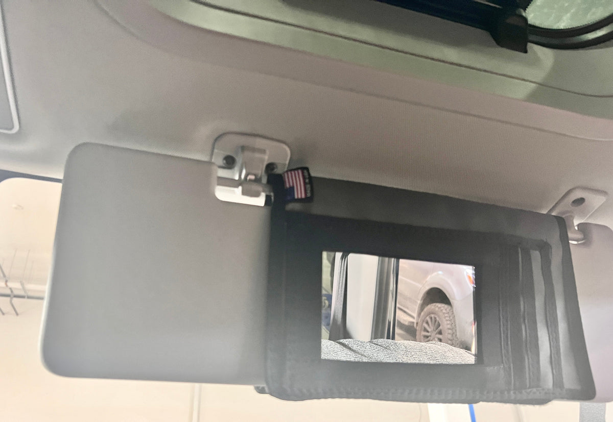 Grenadier MOLLE Visor Organizer WITH MIRROR-duckduckjeep-offroad-wrangler-gladiator-3d-jeep duck-custom duck-Jeep-The Quacktory-Fun Jeep Ducks-Ducks4Jeep