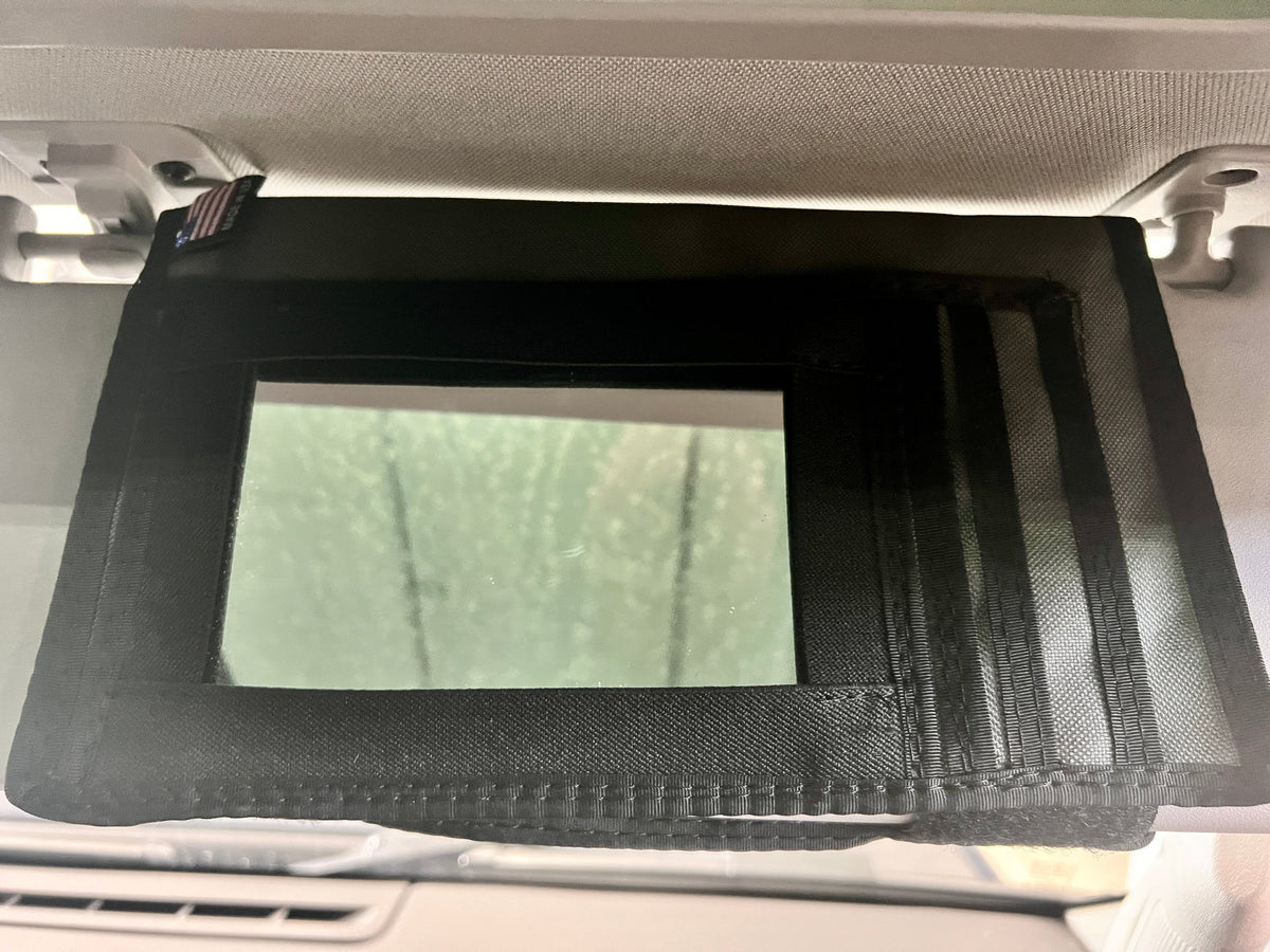 Grenadier MOLLE Visor Organizer WITH MIRROR-duckduckjeep-offroad-wrangler-gladiator-3d-jeep duck-custom duck-Jeep-The Quacktory-Fun Jeep Ducks-Ducks4Jeep