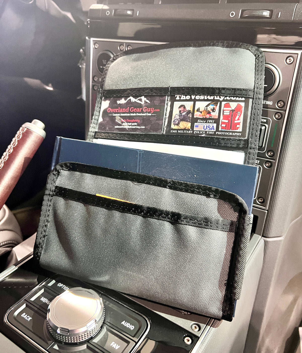 Grenadier User Manual Pouch - Owners Manual Pouch-duckduckjeep-offroad-wrangler-gladiator-3d-jeep duck-custom duck-Jeep-The Quacktory-Fun Jeep Ducks-Ducks4Jeep
