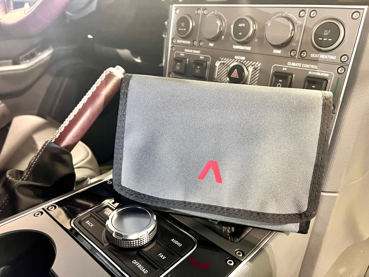 Grenadier User Manual Pouch - Owners Manual Pouch-duckduckjeep-offroad-wrangler-gladiator-3d-jeep duck-custom duck-Jeep-The Quacktory-Fun Jeep Ducks-Ducks4Jeep