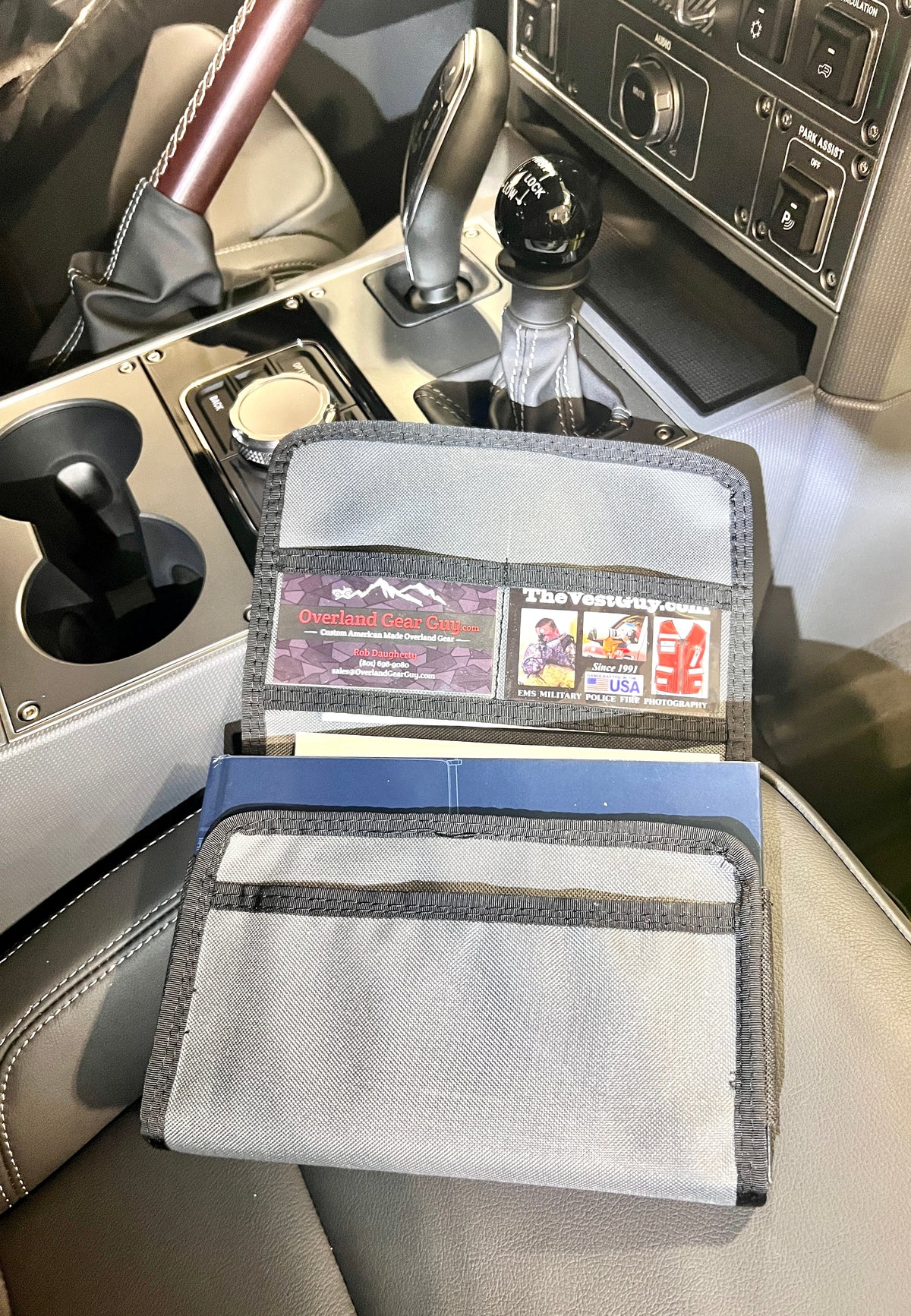 Grenadier User Manual Pouch - Owners Manual Pouch-duckduckjeep-offroad-wrangler-gladiator-3d-jeep duck-custom duck-Jeep-The Quacktory-Fun Jeep Ducks-Ducks4Jeep