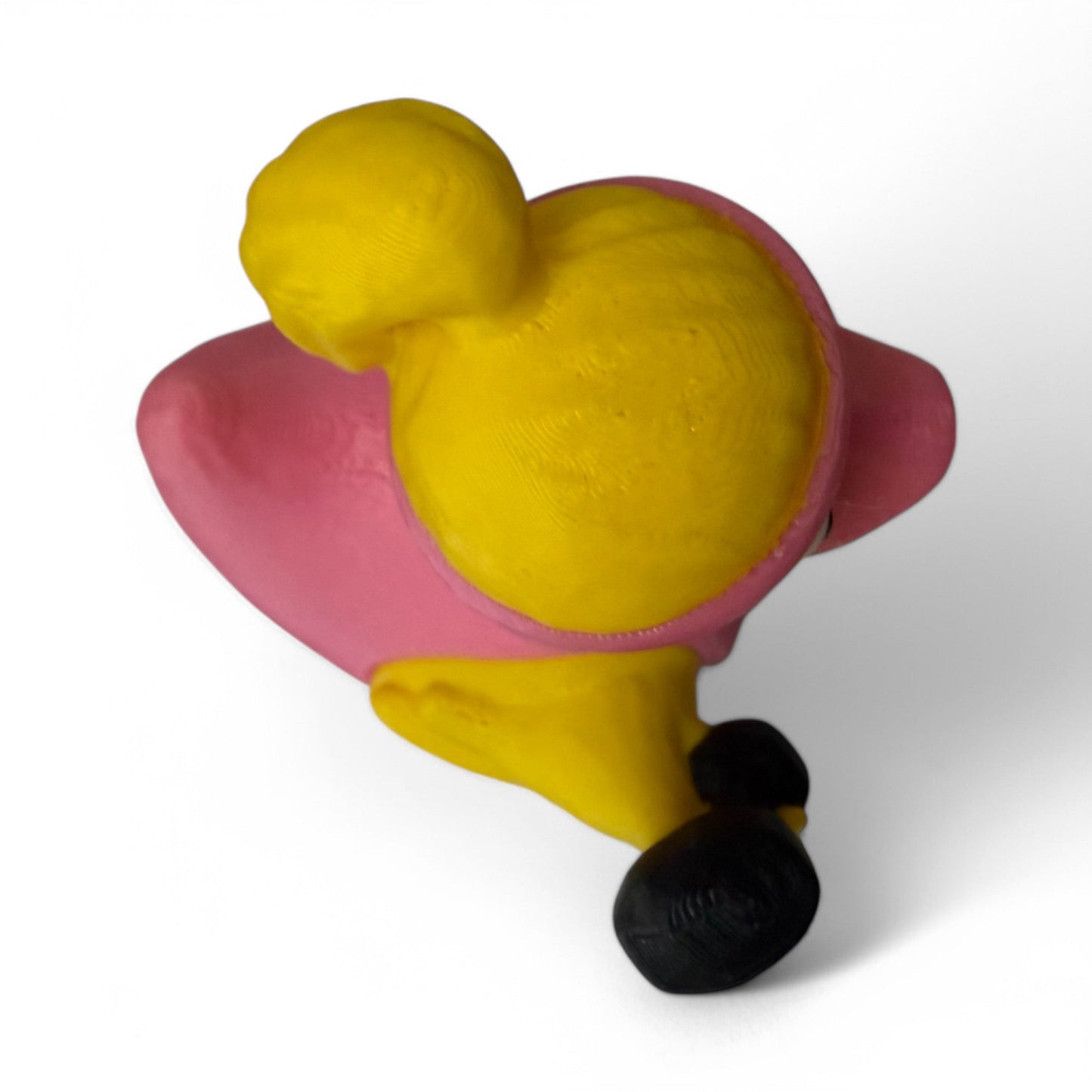 Gym Girl Duck – 3D-Printed Fitness Duck with Headband, Dumbbell & Sass