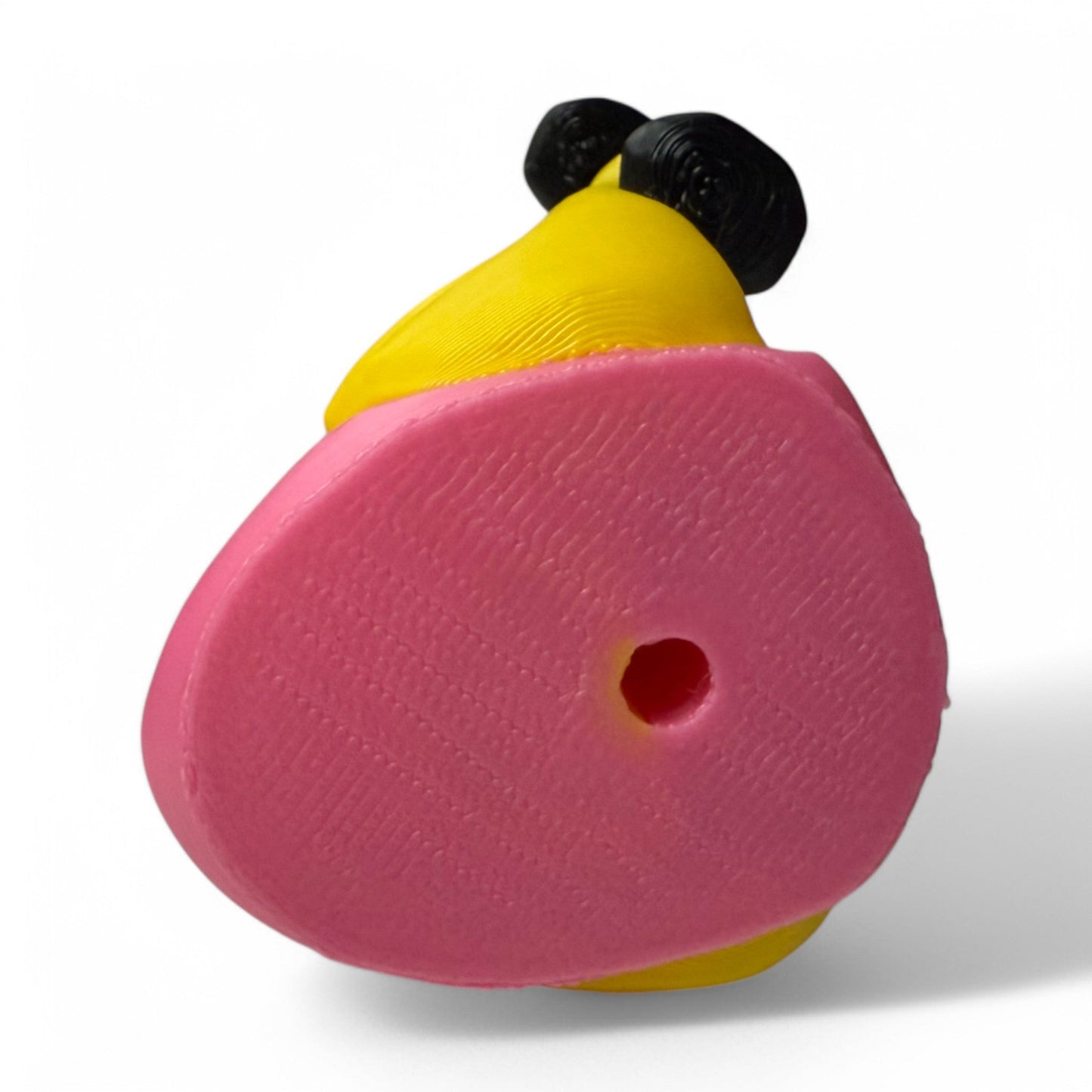 Gym Girl Duck – 3D-Printed Fitness Duck with Headband, Dumbbell & Sass