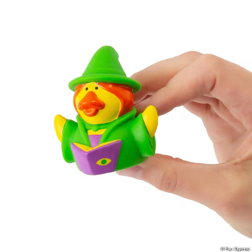 Halloween Witch Rubber Ducks in Pointed Hats - by the dozen