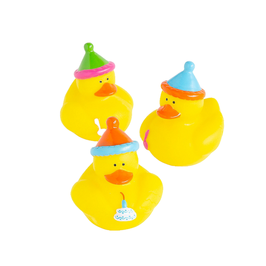 Happy Birthday Rubber Ducks - by the dozen-duckduckjeep-offroad-wrangler-gladiator-3d-jeep duck-custom duck-Jeep-The Quacktory-Fun Jeep Ducks-Ducks4Jeep