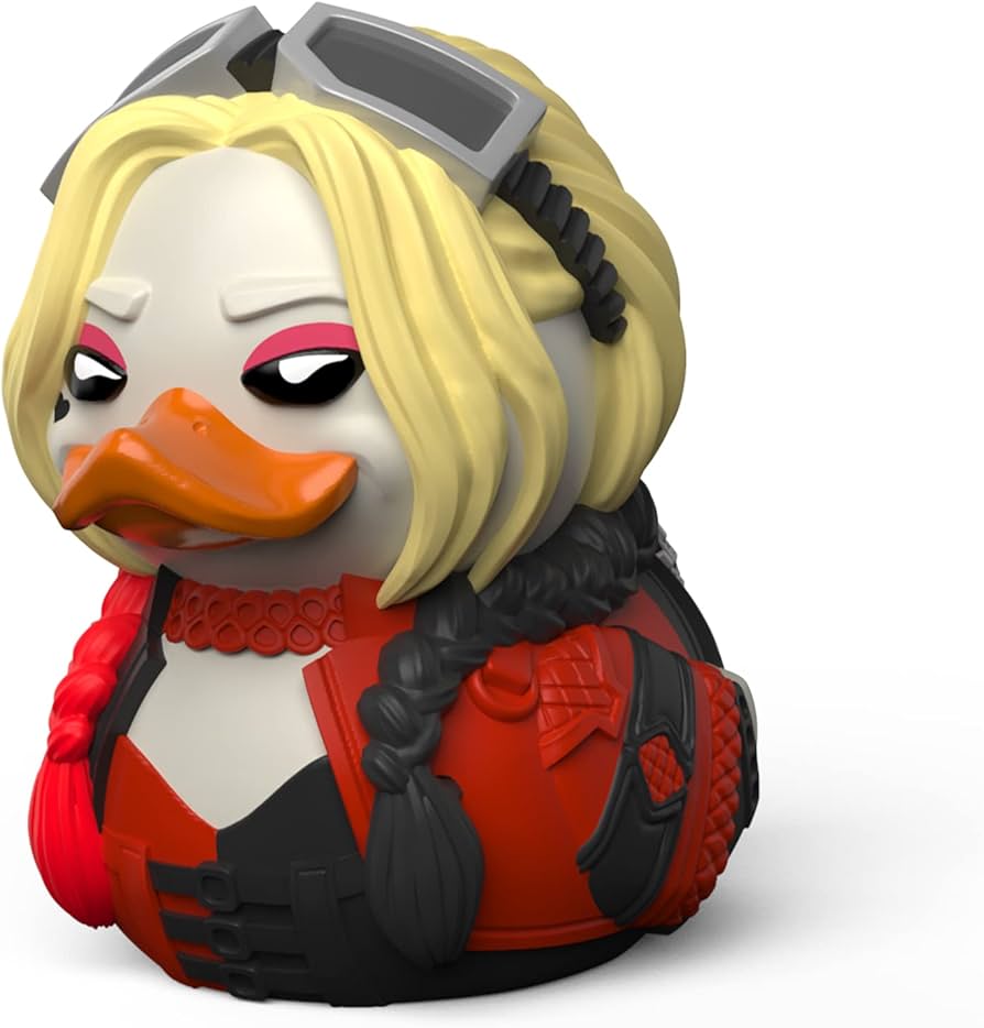Harley Quinn TUBBZ Collectible Duck (Boxed Edition)-duckduckjeep-offroad-wrangler-gladiator-3d-jeep duck-custom duck-Jeep-The Quacktory-Fun Jeep Ducks-Ducks4Jeep