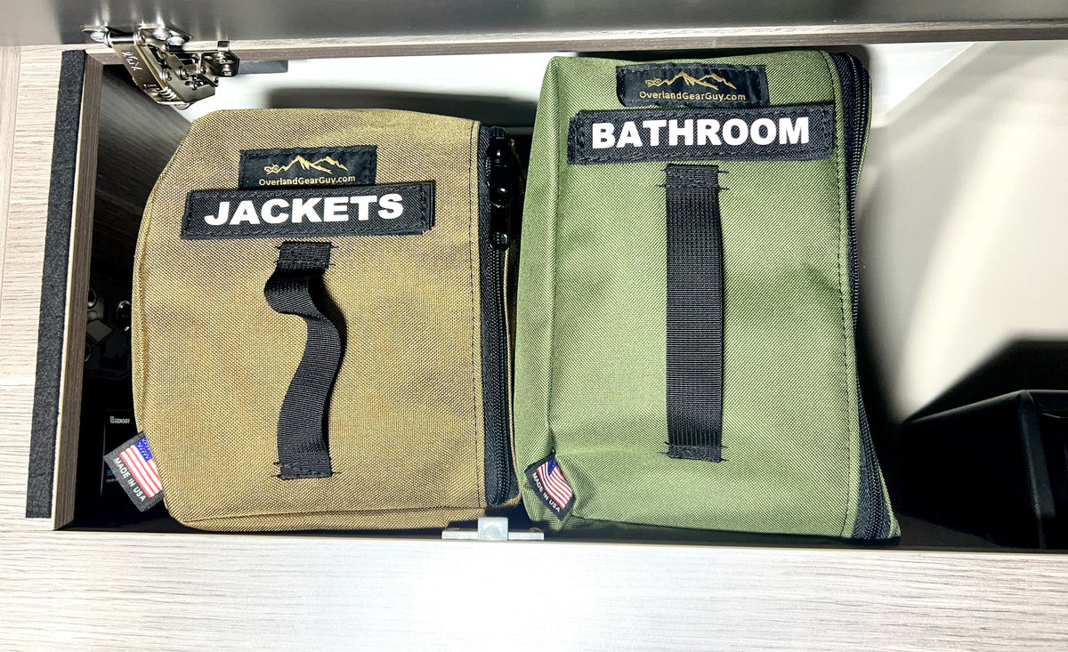 Headliner Shelf Storage Divider Bags 7" for Jayco - Entegra-duckduckjeep-offroad-wrangler-gladiator-3d-jeep duck-custom duck-Jeep-The Quacktory-Fun Jeep Ducks-Ducks4Jeep