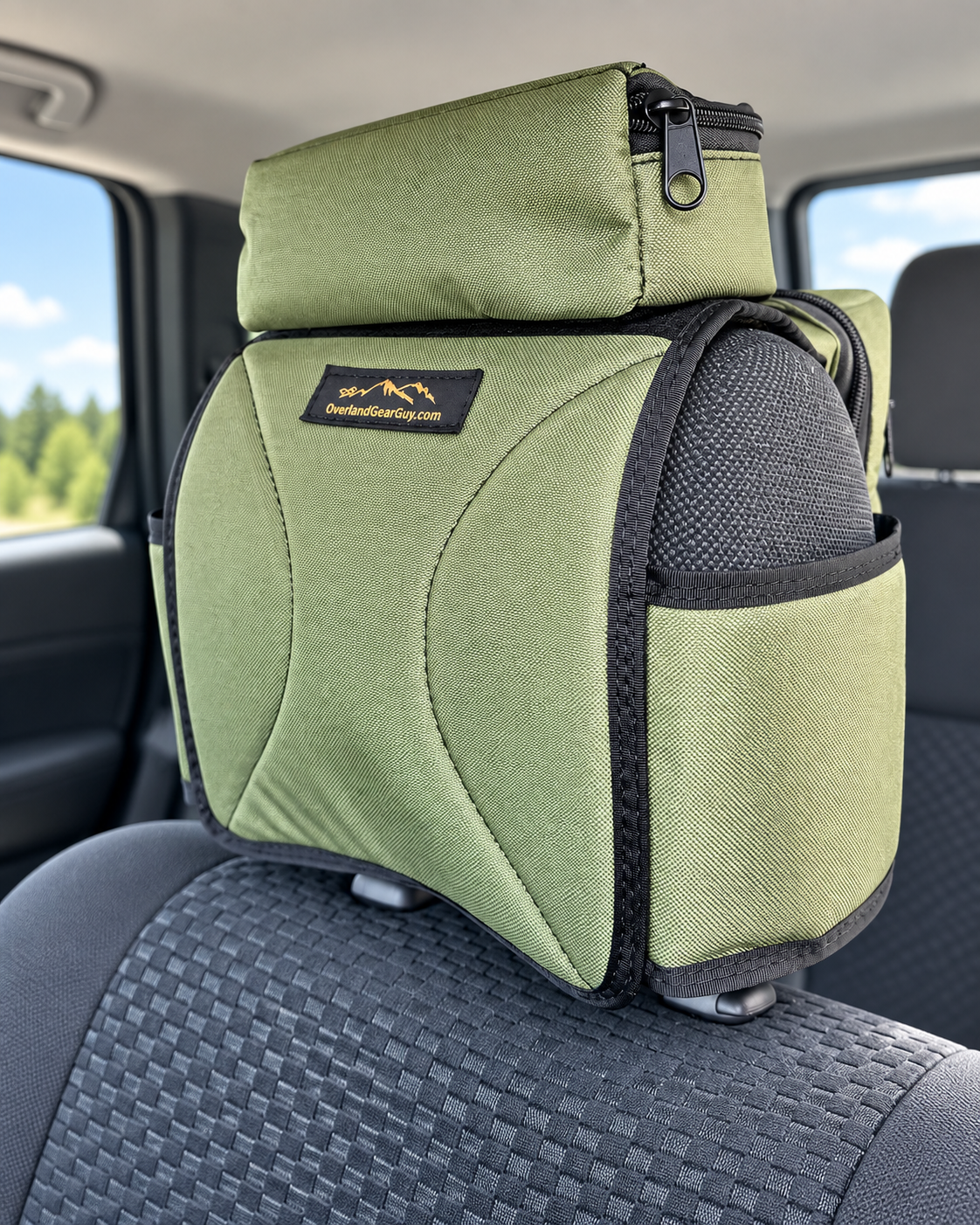 Headrest Storage Boss-duckduckjeep-offroad-wrangler-gladiator-3d-jeep duck-custom duck-Jeep-The Quacktory-Fun Jeep Ducks-Ducks4Jeep