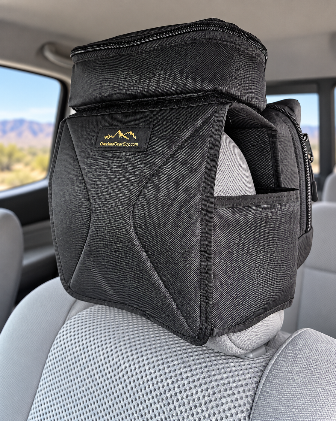 Headrest Storage Boss-duckduckjeep-offroad-wrangler-gladiator-3d-jeep duck-custom duck-Jeep-The Quacktory-Fun Jeep Ducks-Ducks4Jeep