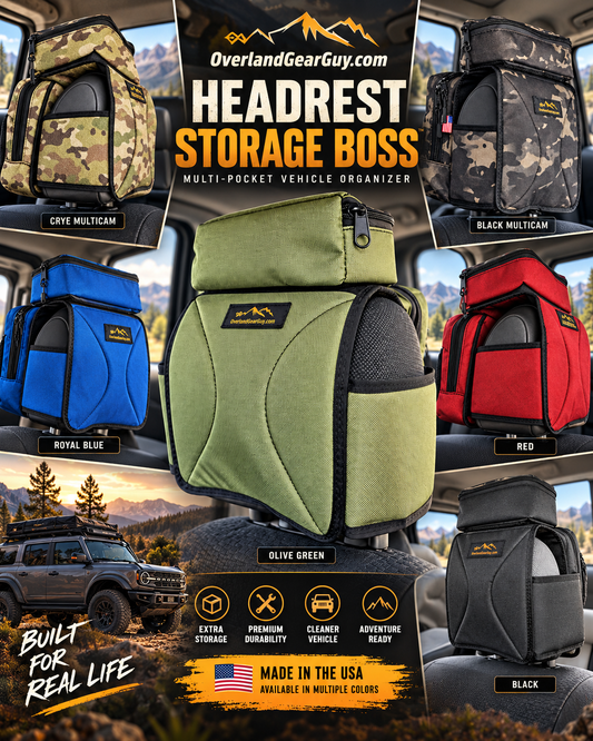 Headrest Storage Boss-duckduckjeep-offroad-wrangler-gladiator-3d-jeep duck-custom duck-Jeep-The Quacktory-Fun Jeep Ducks-Ducks4Jeep