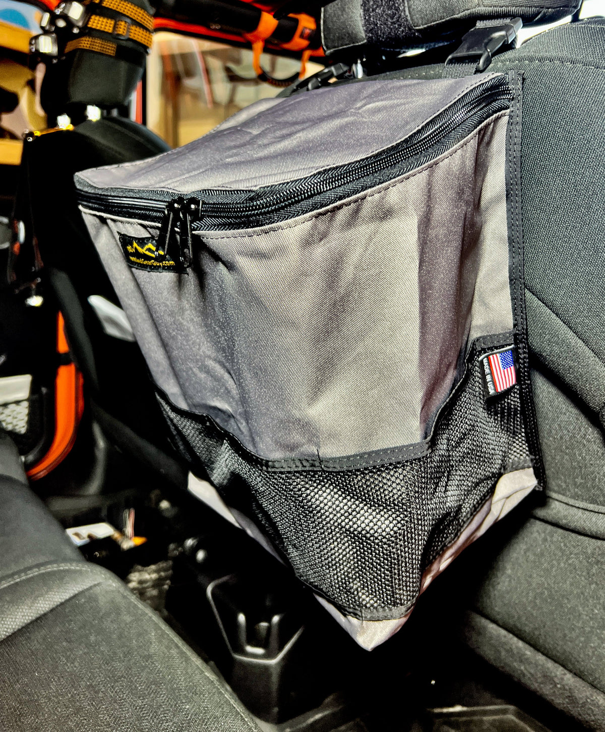 Headrest Trash Bag - Medium-duckduckjeep-offroad-wrangler-gladiator-3d-jeep duck-custom duck-Jeep-The Quacktory-Fun Jeep Ducks-Ducks4Jeep