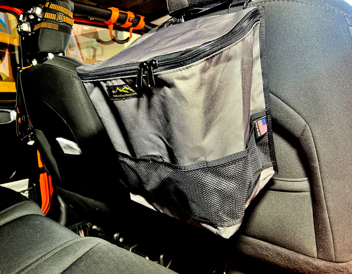 Headrest Trash Bag - Medium-duckduckjeep-offroad-wrangler-gladiator-3d-jeep duck-custom duck-Jeep-The Quacktory-Fun Jeep Ducks-Ducks4Jeep