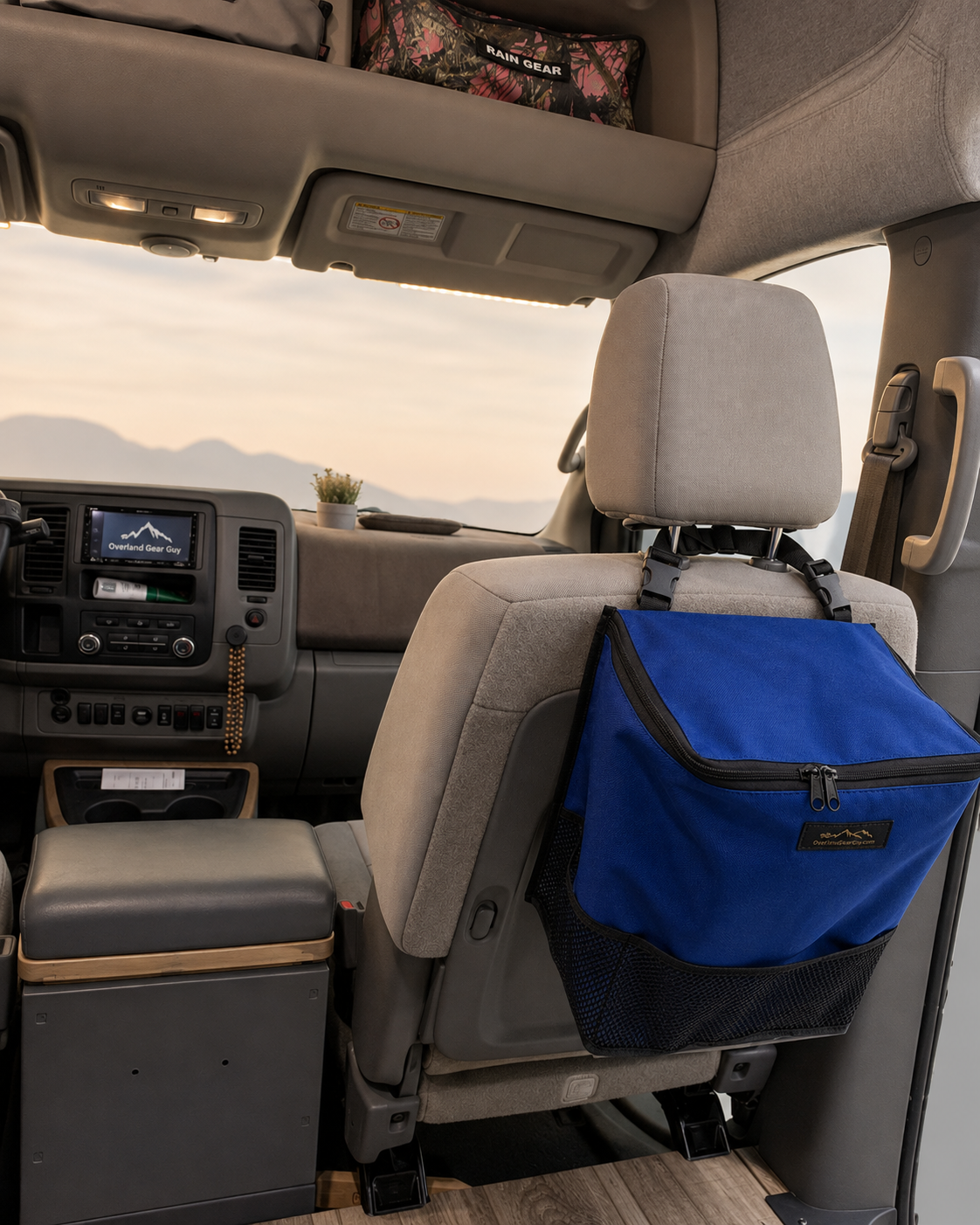 Headrest Trash Bag - Medium-duckduckjeep-offroad-wrangler-gladiator-3d-jeep duck-custom duck-Jeep-The Quacktory-Fun Jeep Ducks-Ducks4Jeep