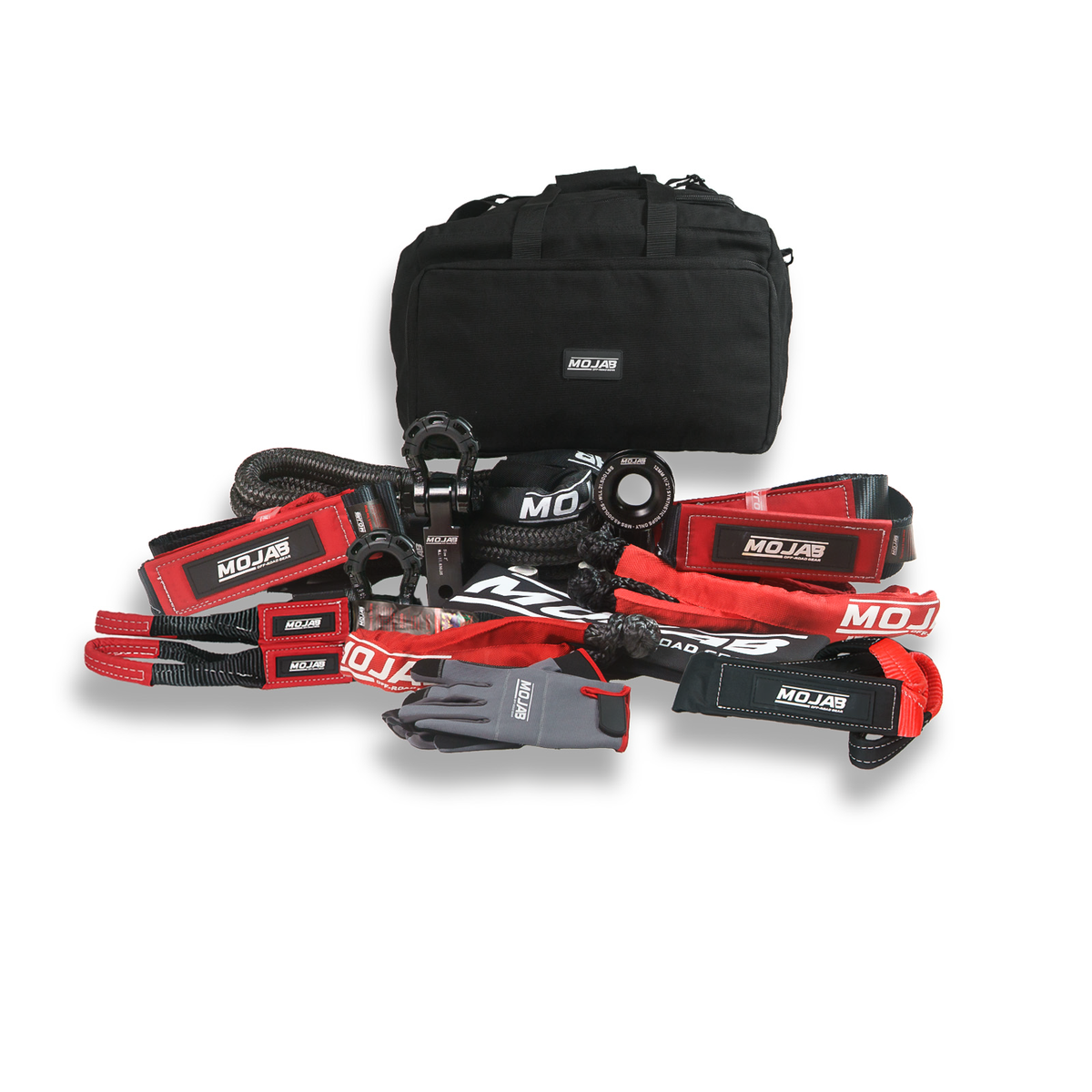 Heavy-Duty Recovery Kit (14 items + 9 storage bags, 4 Velcro tapes) *Lifetime Warranty-duckduckjeep-offroad-wrangler-gladiator-3d-jeep duck-custom duck-Jeep-The Quacktory-Fun Jeep Ducks-Ducks4Jeep