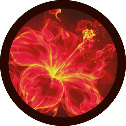 Hibiscus Fire Flower-duckduckjeep-offroad-wrangler-gladiator-3d-jeep duck-custom duck-Jeep-The Quacktory-Fun Jeep Ducks-Ducks4Jeep