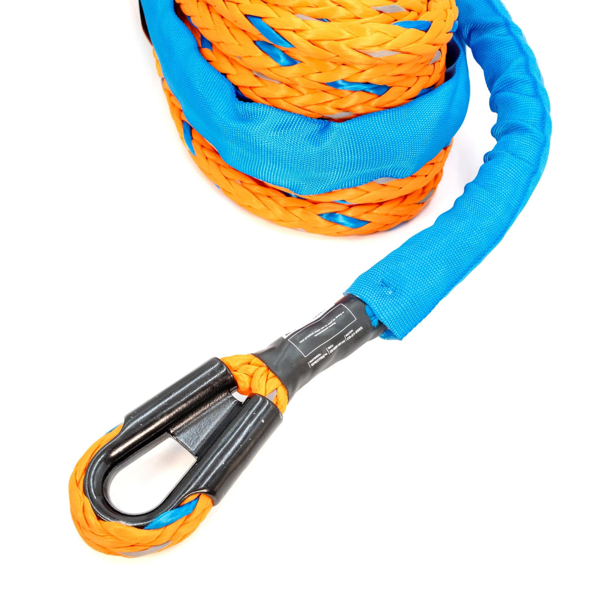 High-Vis Large Vehicle Winch Extension Rope-duckduckjeep-offroad-wrangler-gladiator-3d-jeep duck-custom duck-Jeep-The Quacktory-Fun Jeep Ducks-Ducks4Jeep