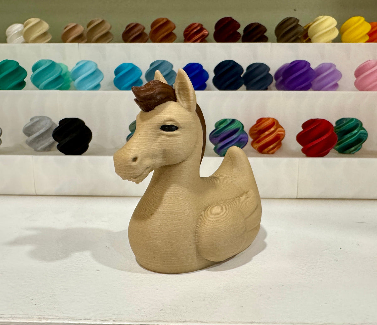 Horse Duck-duckduckjeep-offroad-wrangler-gladiator-3d-jeep duck-custom duck-Jeep-The Quacktory-Fun Jeep Ducks-Ducks4Jeep
