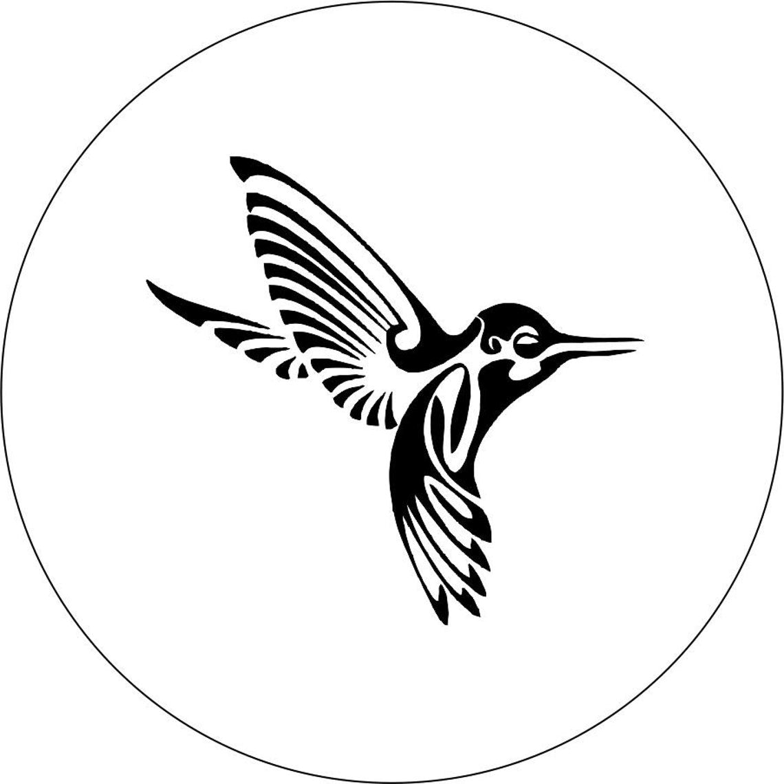 Humming Bird Spare Tire Cover Design for Campers, Jeeps, Broncos, RV, Vans, & More-duckduckjeep-offroad-wrangler-gladiator-3d-jeep duck-custom duck-Jeep-The Quacktory-Fun Jeep Ducks-Ducks4Jeep
