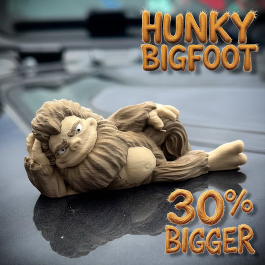 Hunky Bigfoot - DeskMate-duckduckjeep-offroad-wrangler-gladiator-3d-jeep duck-custom duck-Jeep-The Quacktory-Fun Jeep Ducks-Ducks4Jeep