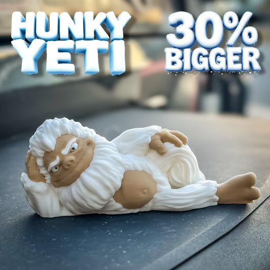 Hunky Yeti - DeskMate-duckduckjeep-offroad-wrangler-gladiator-3d-jeep duck-custom duck-Jeep-The Quacktory-Fun Jeep Ducks-Ducks4Jeep