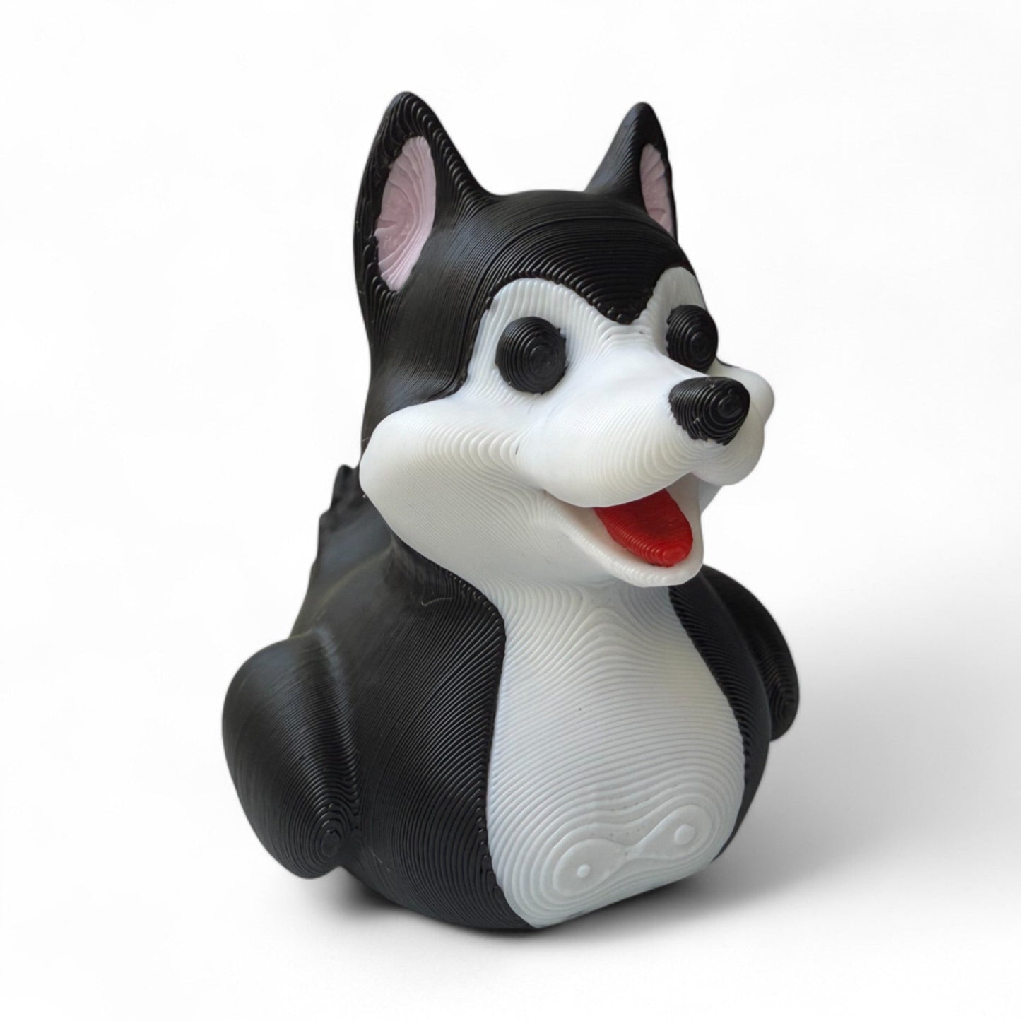 Husky Duck – 3D-Printed Duck Inspired by the Loyal & Energetic Sled Dog Breed