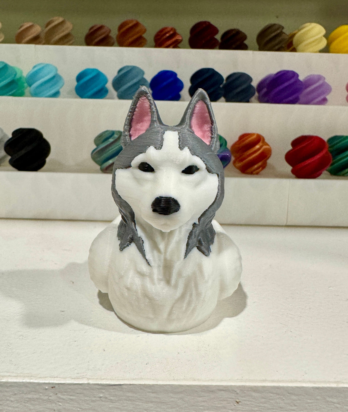 Husky Duck – 4 Color Options-duckduckjeep-offroad-wrangler-gladiator-3d-jeep duck-custom duck-Jeep-The Quacktory-Fun Jeep Ducks-Ducks4Jeep