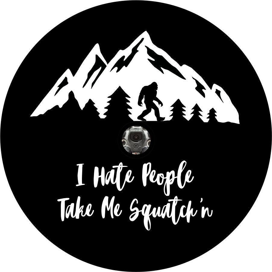 I Hate People, Take me Squatch'n with Mountains-duckduckjeep-offroad-wrangler-gladiator-3d-jeep duck-custom duck-Jeep-The Quacktory-Fun Jeep Ducks-Ducks4Jeep