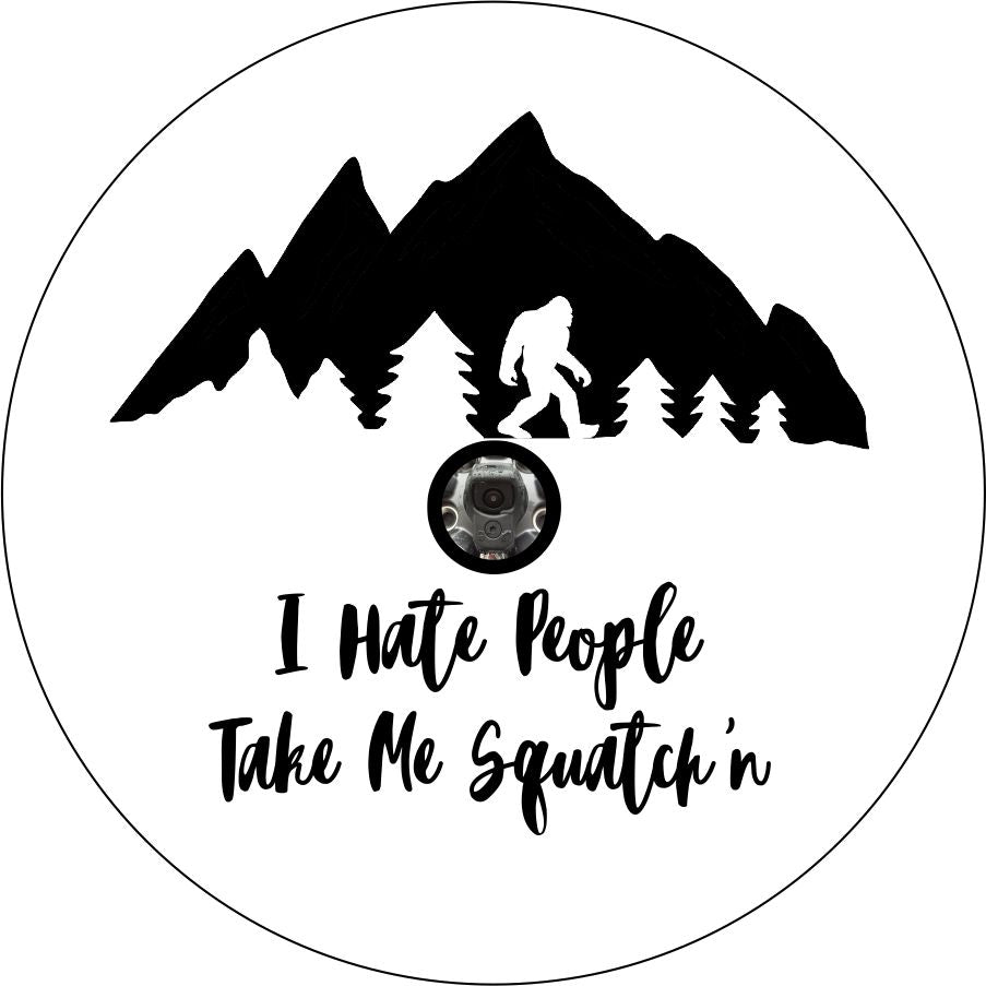 I Hate People, Take me Squatch'n with Mountains-duckduckjeep-offroad-wrangler-gladiator-3d-jeep duck-custom duck-Jeep-The Quacktory-Fun Jeep Ducks-Ducks4Jeep