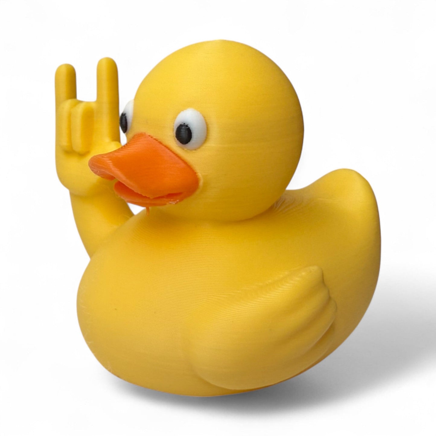 I Love You Sign Language Duck – 3D-Printed Duck Using ASL to Share Love & Kindness