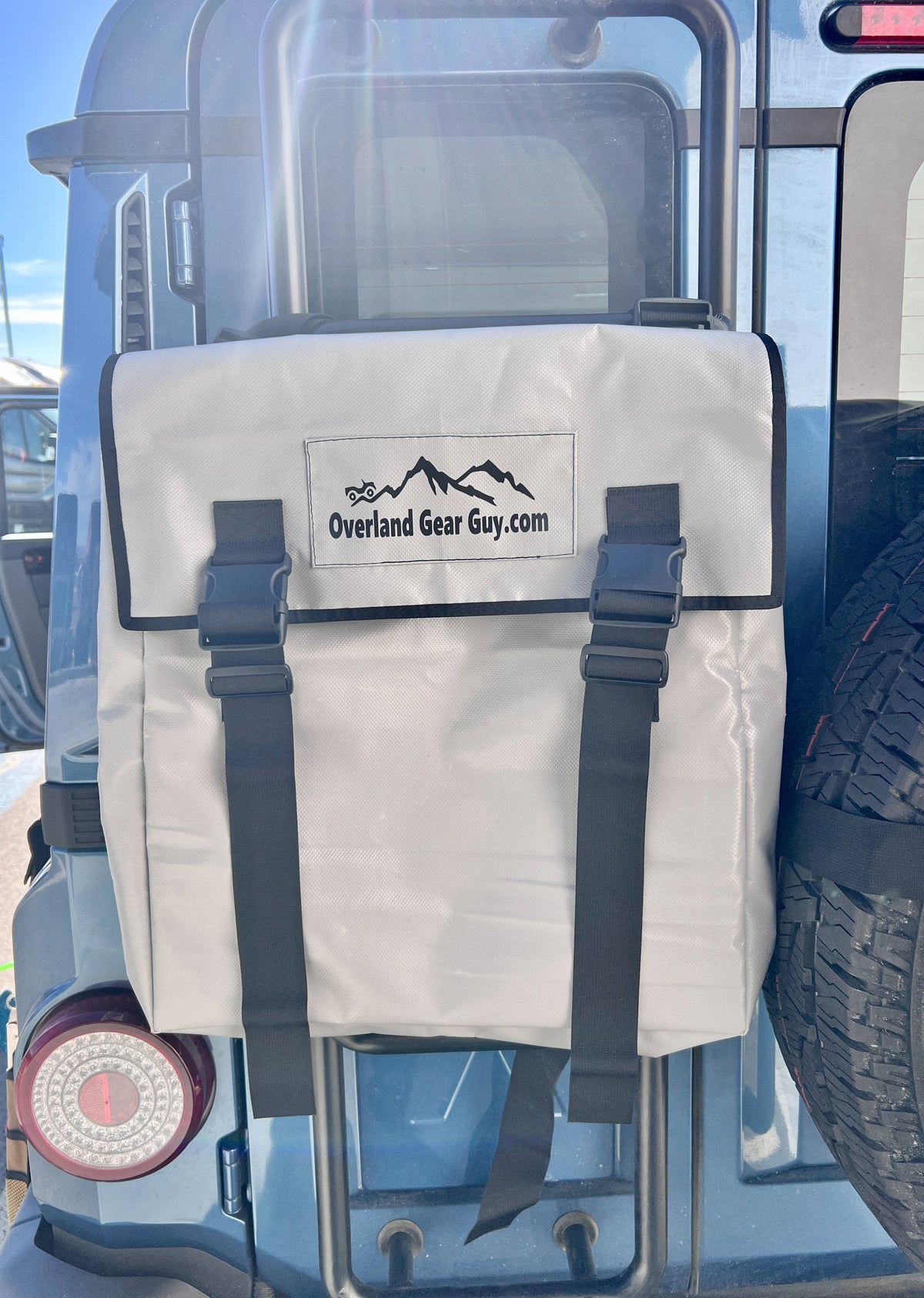 INEOS Grenadier Adventure Gear Bag Ladder-duckduckjeep-offroad-wrangler-gladiator-3d-jeep duck-custom duck-Jeep-The Quacktory-Fun Jeep Ducks-Ducks4Jeep