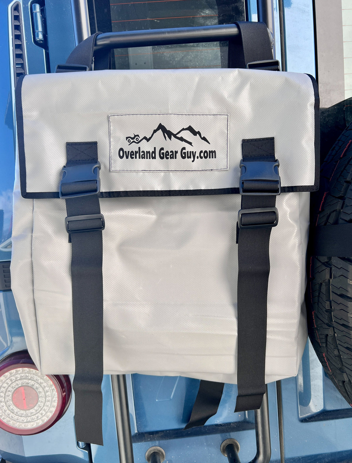 INEOS Grenadier Adventure Gear Bag Ladder-duckduckjeep-offroad-wrangler-gladiator-3d-jeep duck-custom duck-Jeep-The Quacktory-Fun Jeep Ducks-Ducks4Jeep