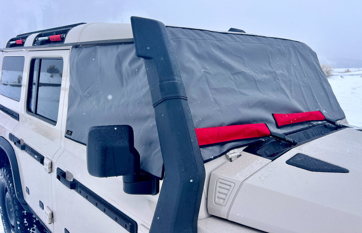 INEOS Grenadier Exterior Windshield and Window Covers-duckduckjeep-offroad-wrangler-gladiator-3d-jeep duck-custom duck-Jeep-The Quacktory-Fun Jeep Ducks-Ducks4Jeep