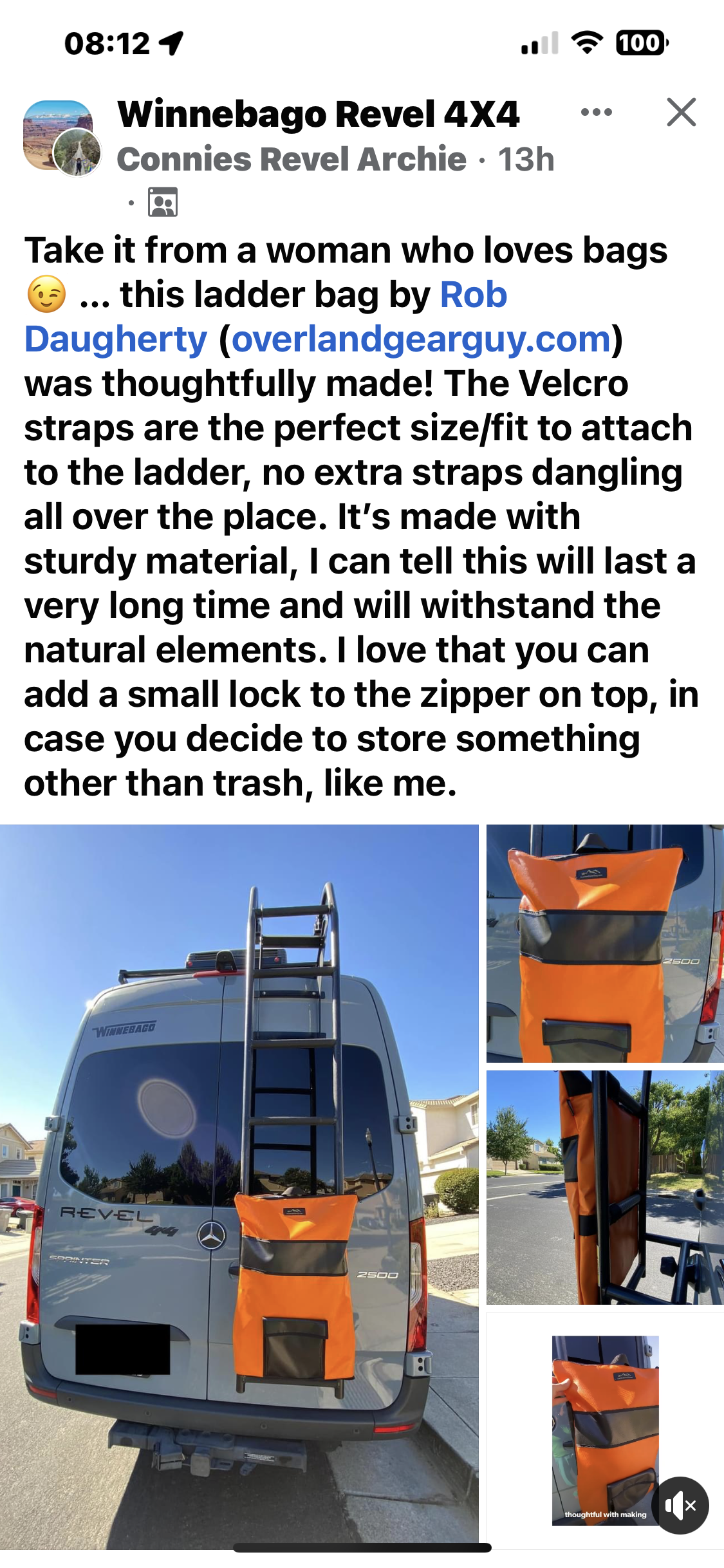 INEOS Grenadier Ladder Trash Bag - 24 inch-duckduckjeep-offroad-wrangler-gladiator-3d-jeep duck-custom duck-Jeep-The Quacktory-Fun Jeep Ducks-Ducks4Jeep
