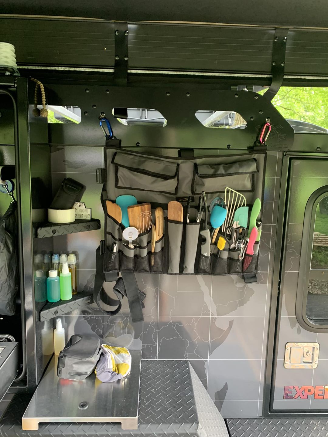 INEOS Grenadier Overlander Utensil Organizer-duckduckjeep-offroad-wrangler-gladiator-3d-jeep duck-custom duck-Jeep-The Quacktory-Fun Jeep Ducks-Ducks4Jeep