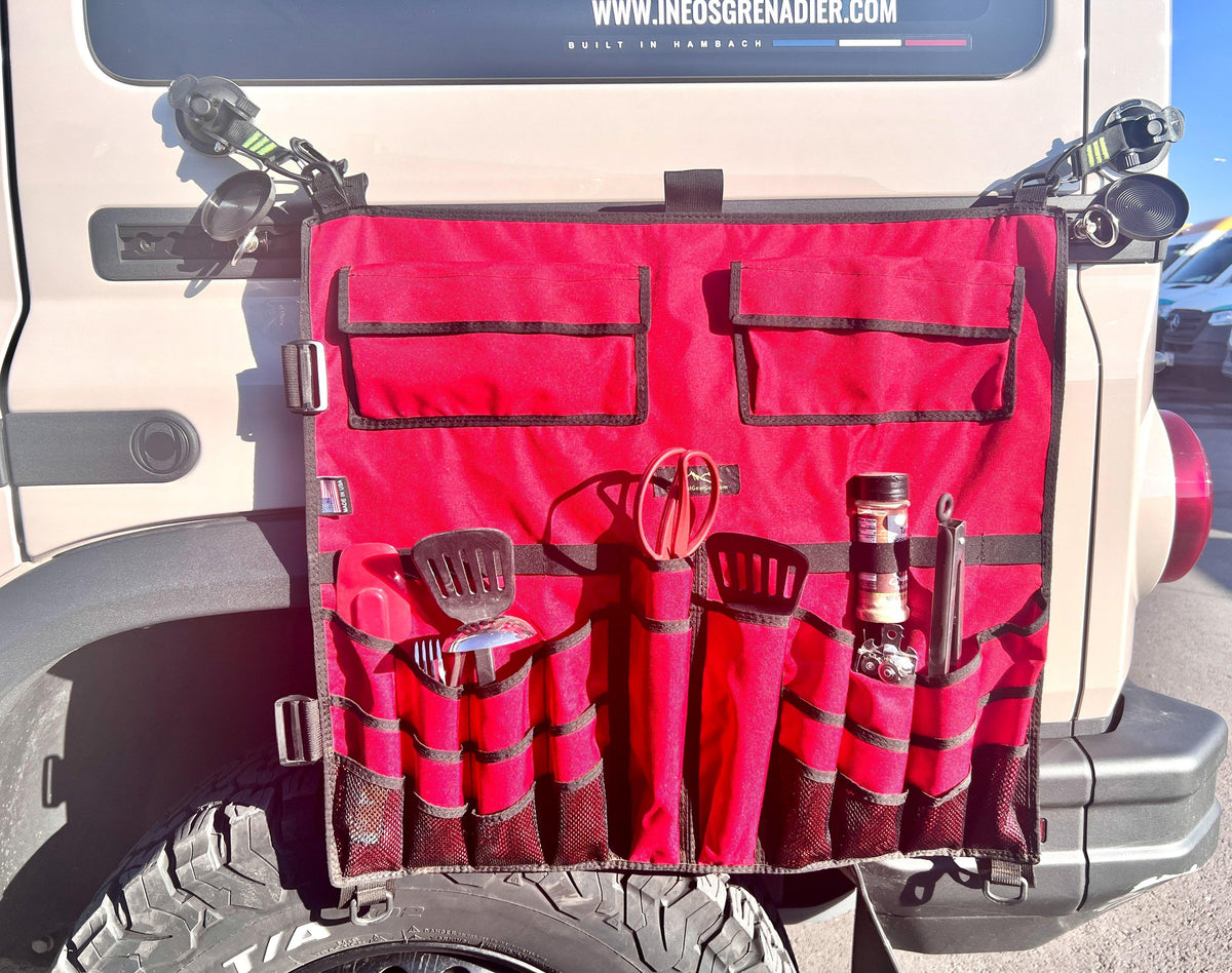 INEOS Grenadier Overlander Utensil Organizer-duckduckjeep-offroad-wrangler-gladiator-3d-jeep duck-custom duck-Jeep-The Quacktory-Fun Jeep Ducks-Ducks4Jeep