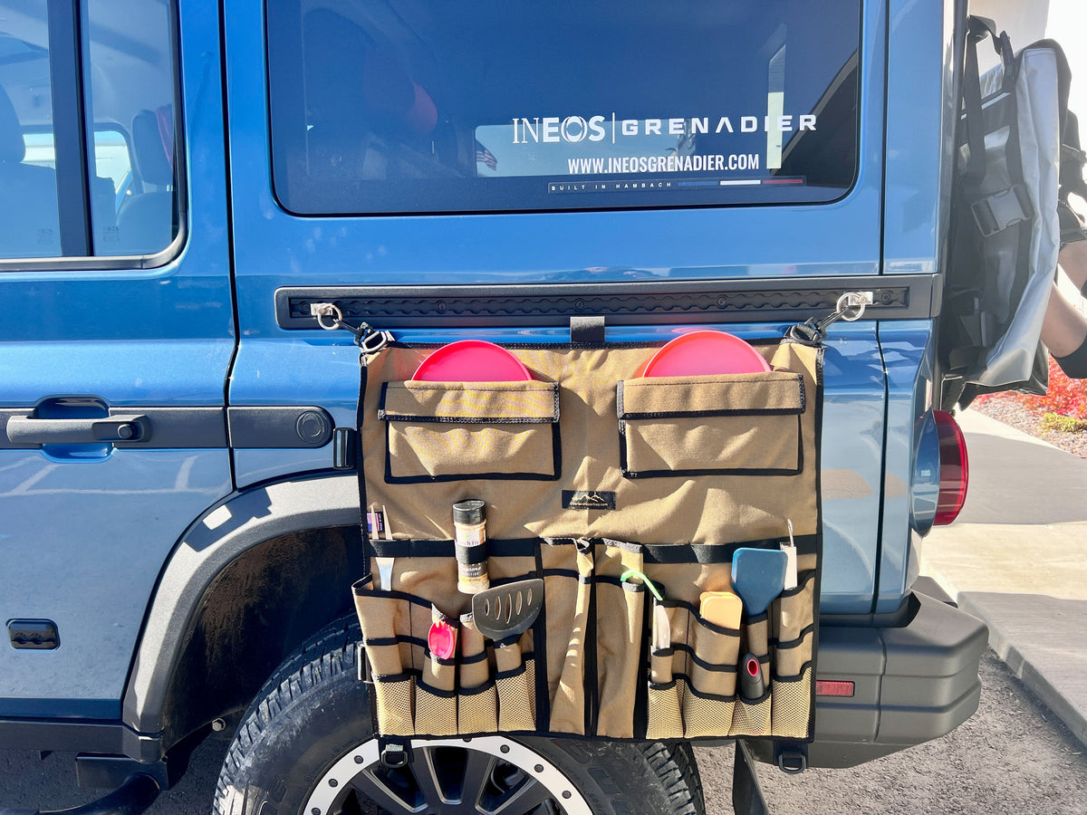 INEOS Grenadier Overlander Utensil Organizer-duckduckjeep-offroad-wrangler-gladiator-3d-jeep duck-custom duck-Jeep-The Quacktory-Fun Jeep Ducks-Ducks4Jeep