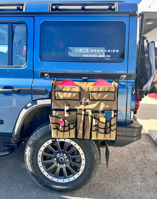 INEOS Grenadier Overlander Utensil Organizer-duckduckjeep-offroad-wrangler-gladiator-3d-jeep duck-custom duck-Jeep-The Quacktory-Fun Jeep Ducks-Ducks4Jeep