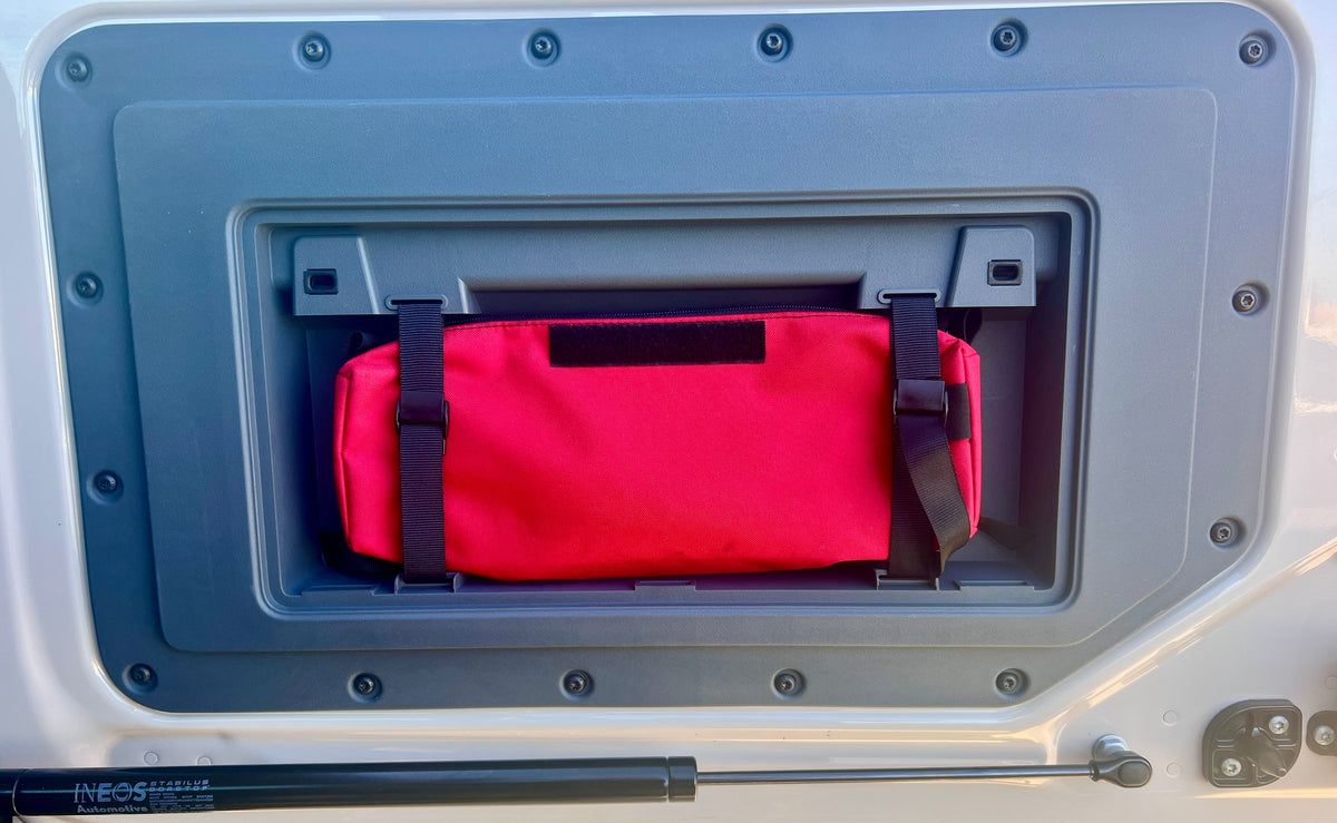 INEOS Grenadier Rear Door Storage Bag-duckduckjeep-offroad-wrangler-gladiator-3d-jeep duck-custom duck-Jeep-The Quacktory-Fun Jeep Ducks-Ducks4Jeep
