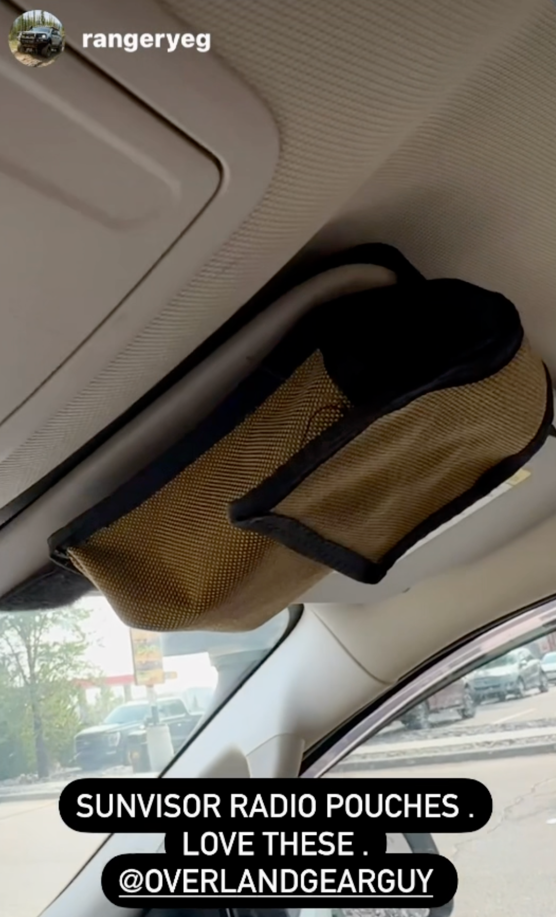 INEOS Grenadier Sun Visor Radio Pouch-duckduckjeep-offroad-wrangler-gladiator-3d-jeep duck-custom duck-Jeep-The Quacktory-Fun Jeep Ducks-Ducks4Jeep