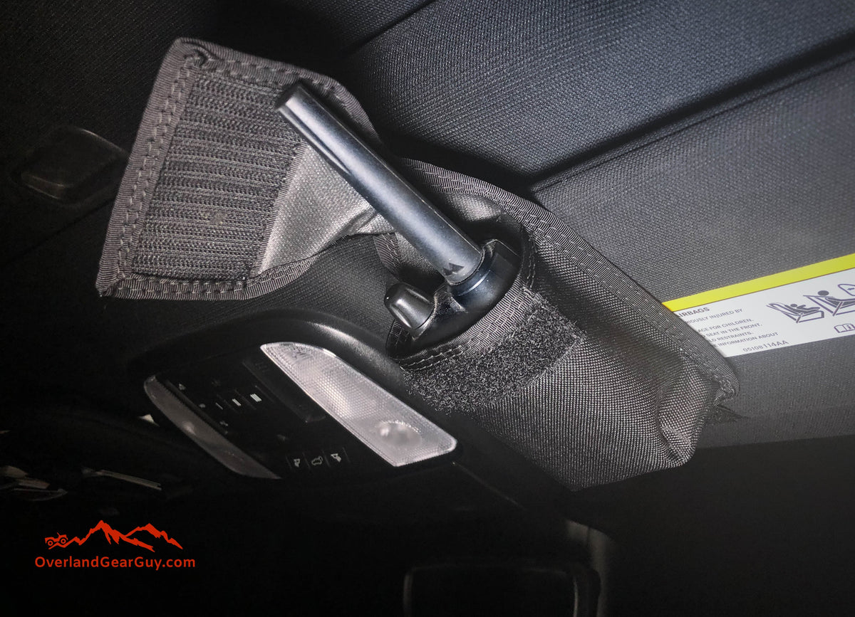 INEOS Grenadier Sun Visor Radio Pouch-duckduckjeep-offroad-wrangler-gladiator-3d-jeep duck-custom duck-Jeep-The Quacktory-Fun Jeep Ducks-Ducks4Jeep